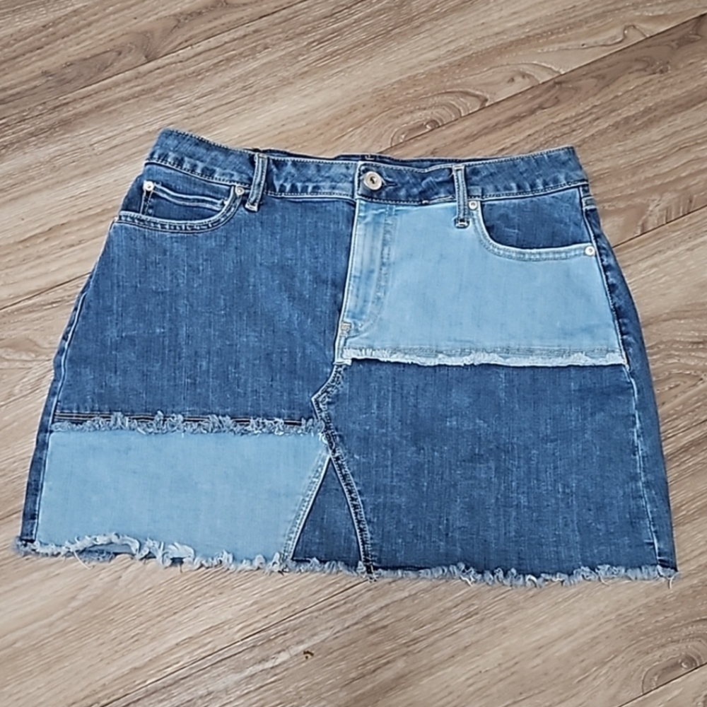 Denim Skirt American Rag Cei Distressed Women's Juniors Size 11